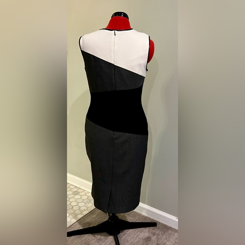 White House Black Market color block dress size 8 - Picture 6 of 6